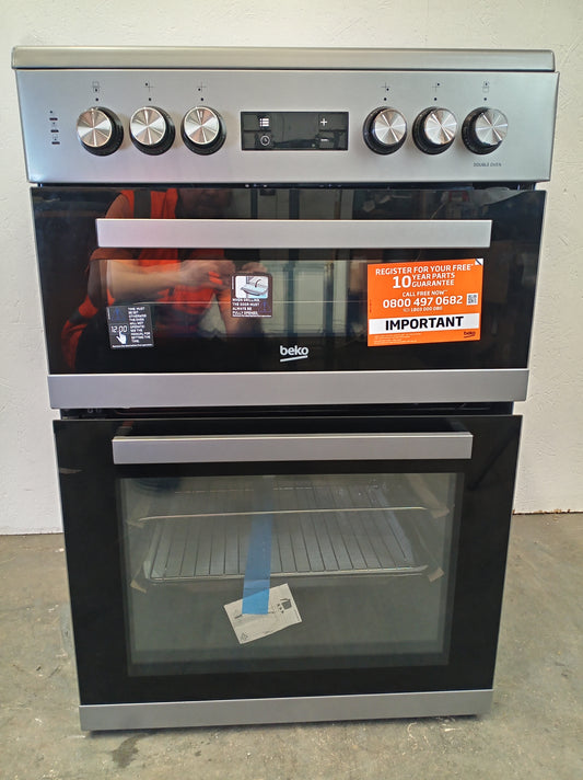 Beko 60cm Electric Cooker With Ceramic Hob | KDC653S