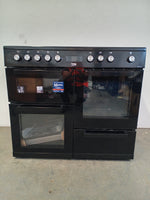 Beko 100cm Electric Range Cooker | KDVC100K 1