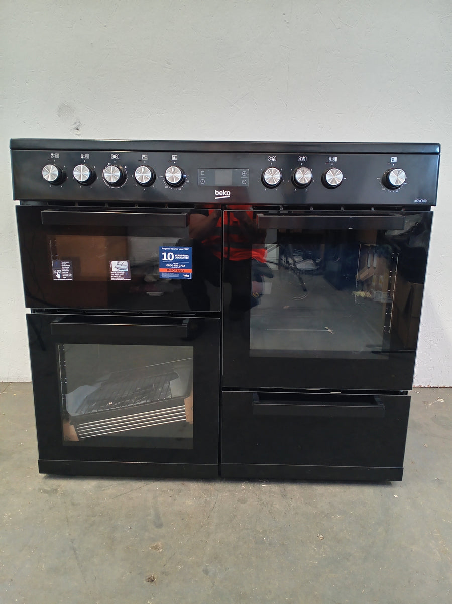 Beko 100cm Electric Range Cooker | KDVC100K