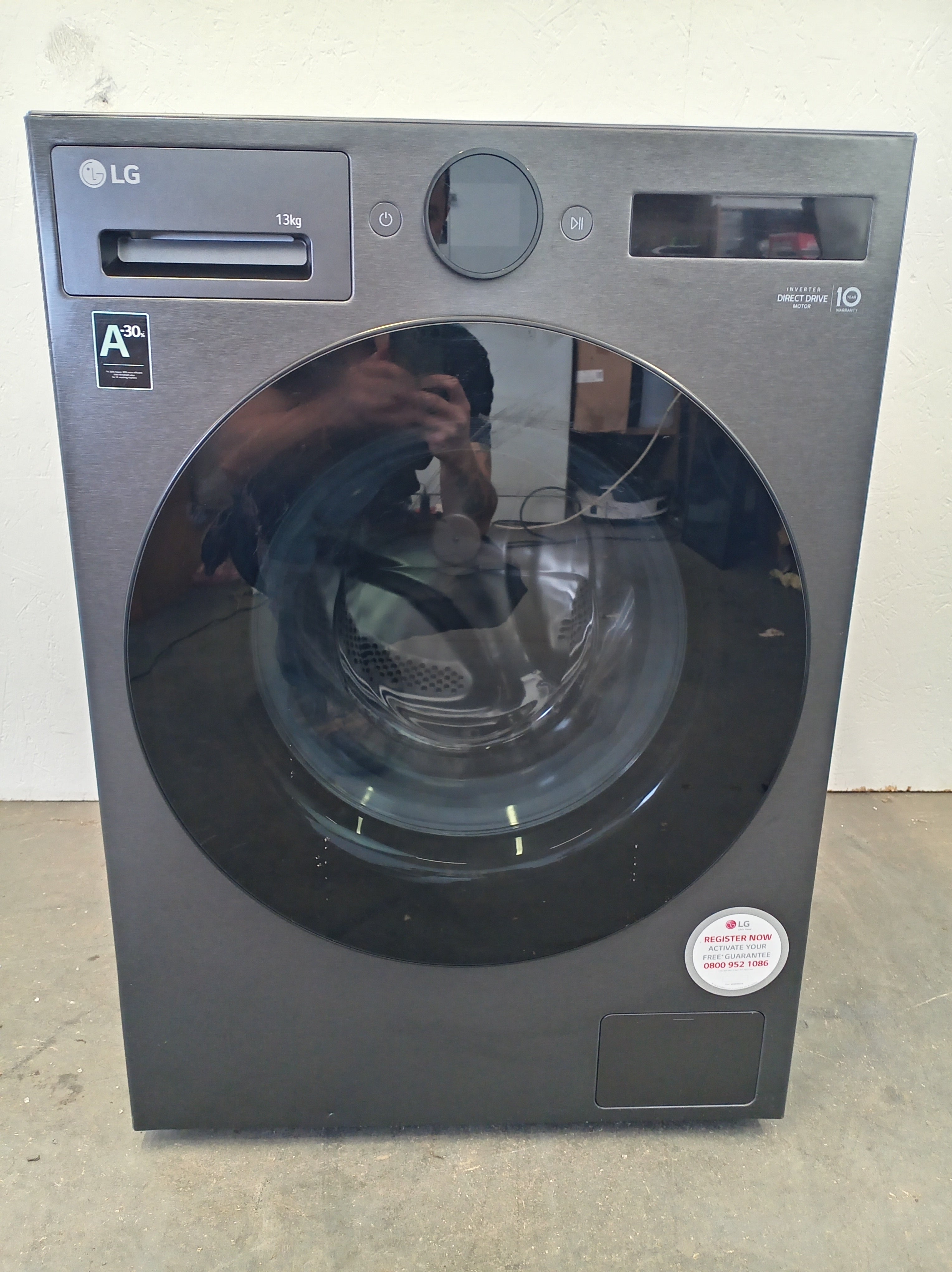 LG 13kg 1400rpm Washing Machine | F4X7513TBB – Budget Appliances Ireland